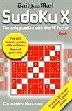 Sudoku X Book 1 : The Only Puzzle with the 'X' Factor(Paperback) - 2005 Edition - Christopher Monckton