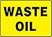 Accuform"Waste Oil" Safety Sign, Accu-Shield?, 10 x 14 Inches (MCHL527XP)