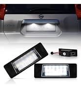 Amazon | POPMOTORZ LED ライセンスランプ日産 エクストレイルT31/NT31