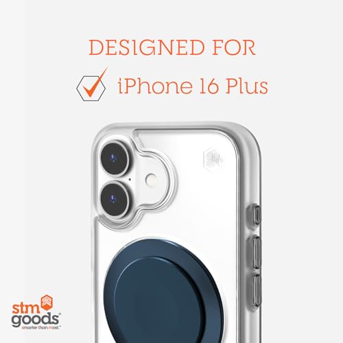 Coque iPhone 16 Plus STM Roll Spin avec disque rotatif anti-chocs