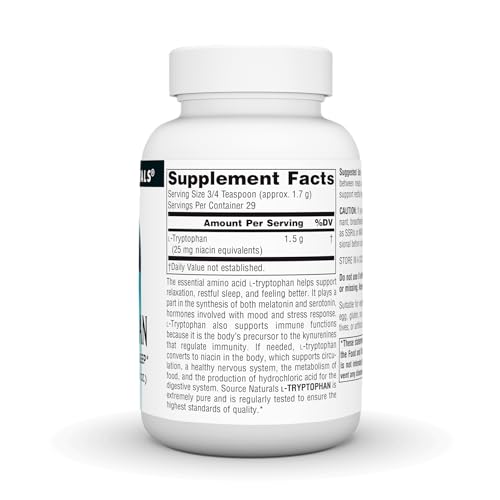 Source Naturals L-Tryptophan Powder
