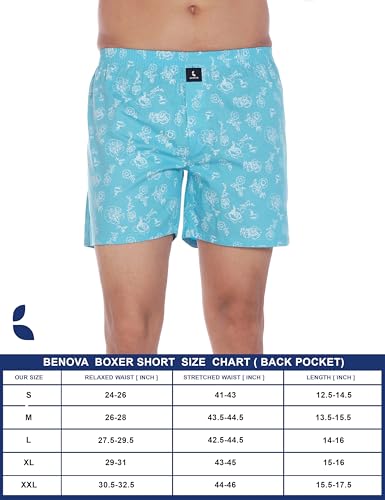 Image of Cotton Boxer Shorts for Men, Breathable, Comfortable & Lightweight (Pack of 2)