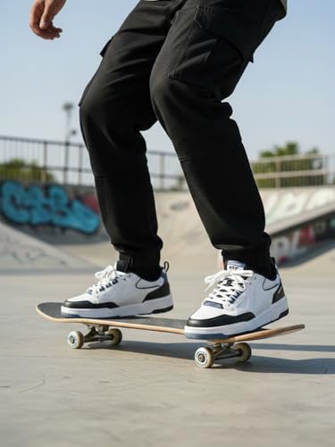 Image of XTEP Men's Skateboarding Sneakers | Lightweight Shoes with Strong Grip for Skaters