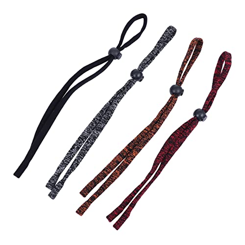 BUTIFULSIC 4pcs Nylon Glasses Rope Strap for Glasses Sunglasses Rope Glasses Hanging Ropes Sports Sunglasses Sports Glasses Adjustable Glasses Rope Face Cover Extender Elastic Cotton