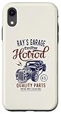 Pour toute personne nommée Ray, ou la famille et les amis de Ray, anniversaire, Noël, vacances, fête des pères Si vous aimez les voitures, les hotrods et les designs de voitures, vous allez l'adorer. Mettez un sourire sur le visage de Ray avec ce design personnalisé de voiture Ray's Garage