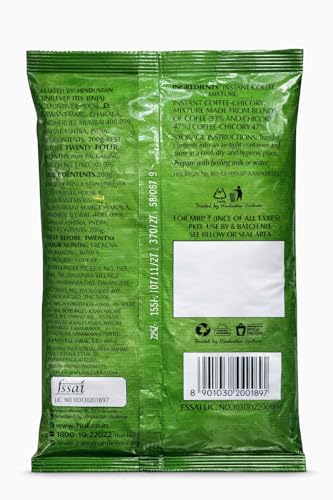 Image of BRU Tripti Blend Coffee | Super Strong Instant Coffee Powder | Best For Daily Use Offices Restaurants | 200g Pack