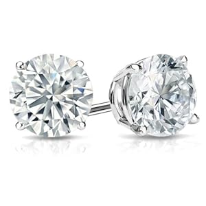 Belacqua Lab Grown Diamond Stud Ear...