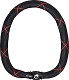 Robustes Fahrradschloss mit ABUS-Sicherheitslevel 13: Das Kettenschloss mit 10 mm dicker Vierkantkette sichert Ihr Fahrrad an öffentlichen Orten mit hohem Diebstahlrisiko