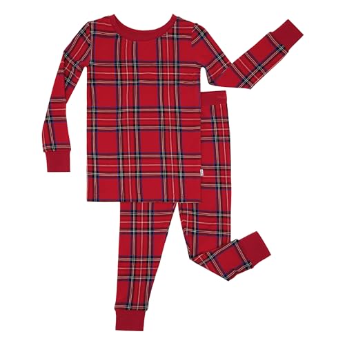 Image of Little Sleepies Two-Piece Pajama Set for Boys & Girls, Soft Viscose from Bamboo Toddler Pajamas for Kids, Family Matching PJs