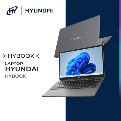 Image of HY Hyundai Book, N4020, 4GB /128GB, Windows 11 Home S Mode, Type-C Full Function, AC WiFi, Bluetooth, English Keyboard - Space Grey