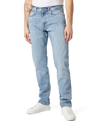 Jeans Homme straight Selected Slh196-straight 3401 L.b Wash