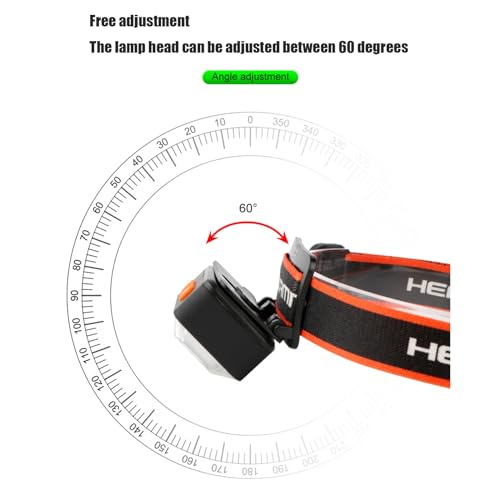 Lampes frontales et d'appoint rechargeables pour éclairage domestique et extérieur - 6