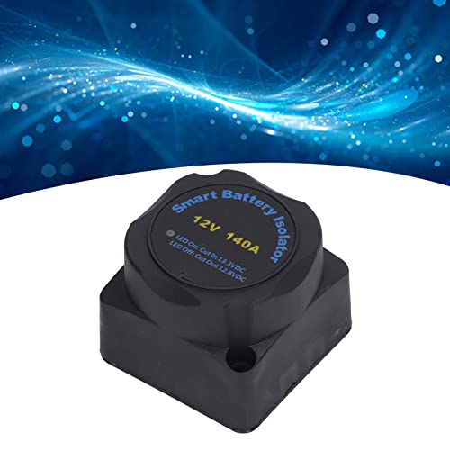Smart Battery Isolator, Keep Charged Voltage Sensitive Relay Abs Weather Resistant Complete 12V 140A For Trucks Suvs #TOP2