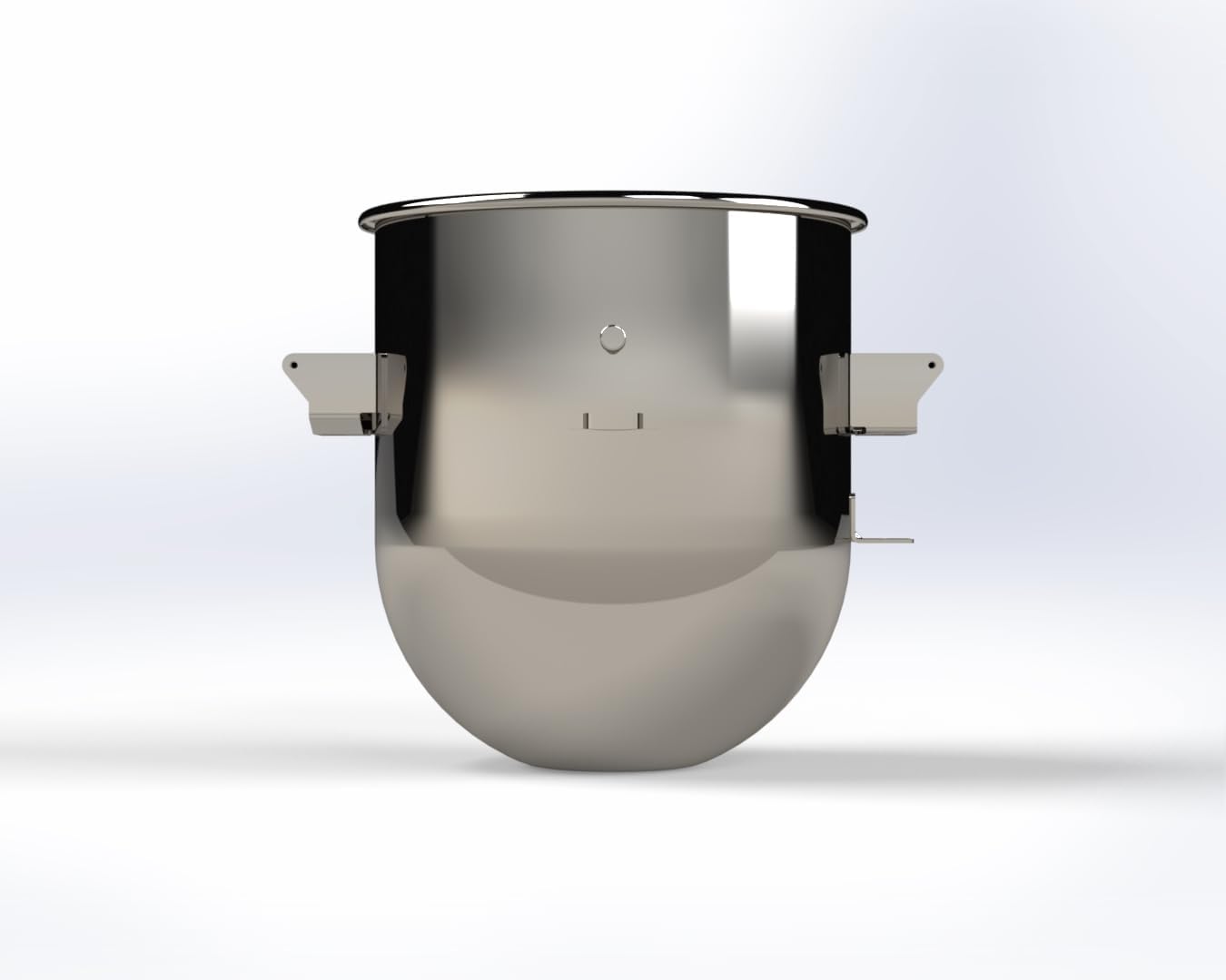 Hobart Legacy Mixer Stainless Steel Mixing Bowls for Kitchen – Durable, Rust-Resistant, Large Mixing Bowl for Cooking, Baking, and Food Prep – Stackable and Dishwasher Safe, 40 QT, HL400, HL400C