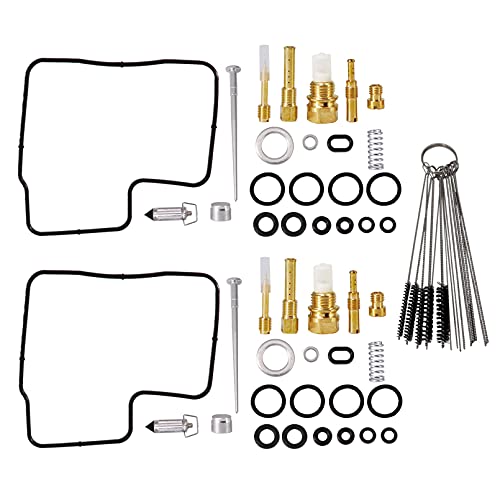 KIPA Carburetor Rebuild Carb Repair Kits for Shadow Spirit ACE 750 VT750C VT750CD VT750DC + Carbon Dirt Jet Cleaner Tool Kit