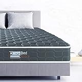 BedStory Twin Mattress, 6 Inch Foam Mattress Innerspring Twin Bed Mattress Single Size Bamboo Charcoal Foam Medium to Firm Support Bonnell Spring Rolled Box Mattress