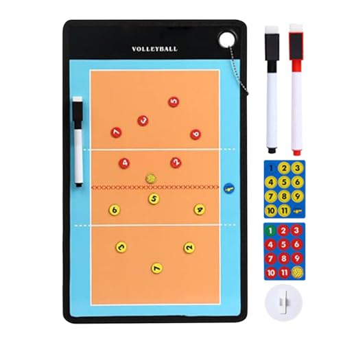 Planche de volley-ball magnétique double face terrain complet et demi