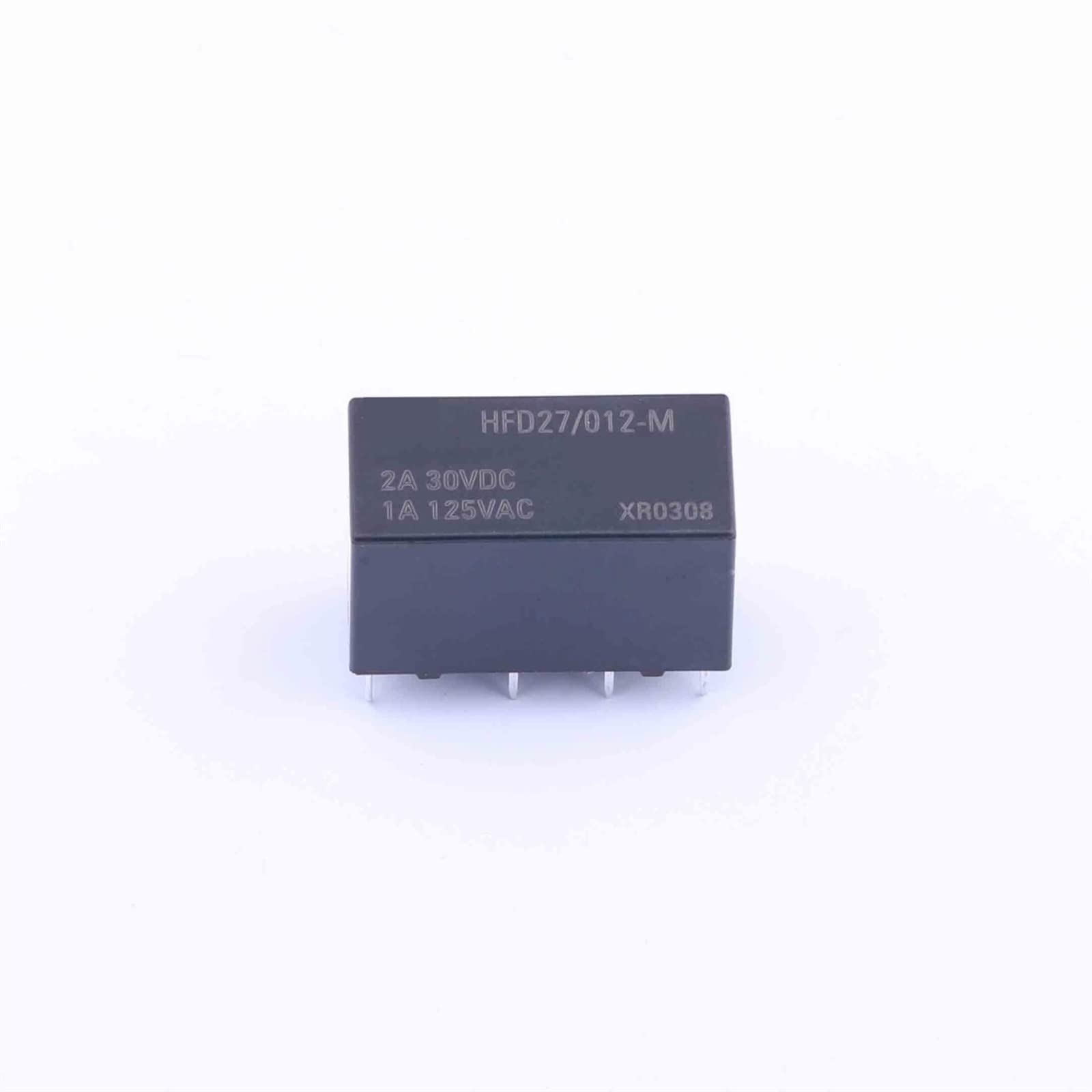 AERBNYEQP 10Pcs Relay HFD27 012-M 024-M 048-M HFD27/048-M HFD27/024-M 048 M HFD27-048-M 8PIN 2A(HFD27 048-M)
