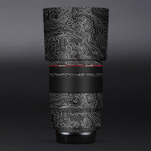 Autocollant Canon RF135 mm F1.8 film de protection d'objectif photo noir et blanc