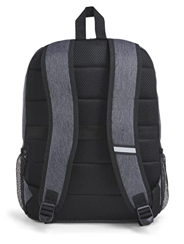 HP Prelude Pro Recycled Mochila para portátil 15.6 pulgadas (Poliéster Reciclado, Bolsillos Internos Abiertos, Resistente al Agua, Cremallera), Gris - imagen 3