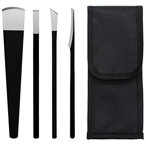 Callus Slicer Foot Scraper Pedicure Knife Kits - 4 Pieces Professional Foot File Callus Remover Feet Razor Foot Rasp Hard Skin Heel Callus Removal - Foot Care Pedicure Set for Hand Feet Cover