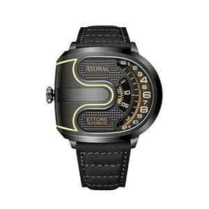 Automatic Watch Men Mechanical Wristwatches Exquisite Craftsmanship Timepiece U-Shaped Personalized Fashion Luminous Clock Fashion Wrist Accessories Gift for Men