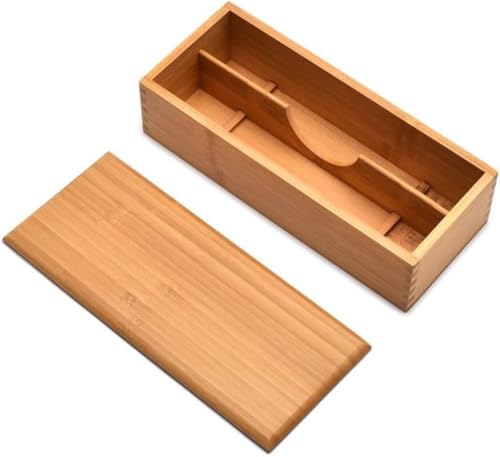 Stewlt箸入れ 竹製 箸箱 カトラリーケース 蓋付き 木製 ボックス スプーン フォーク ナイフ トレー 箸 収納 箸入れ 韓国箸箱 27.5*12*7.3cm