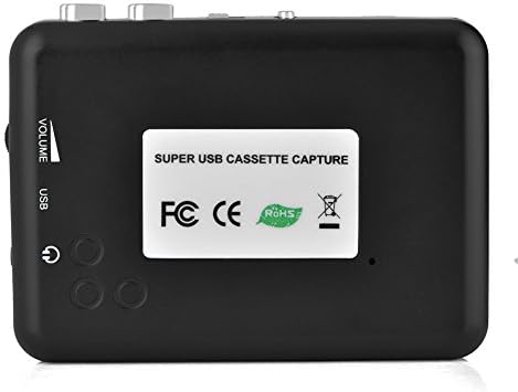 USB Cassette to Mp3 Converter, VBESTLIFE Portable Cassette Player to MP3 Converter CD Music/Tapes Recorder, Compatible with Laptops&PC with Earphones, No Drivers Required(Has No