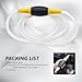 OXCANO upgraded High Flow Siphon Hand Pump Portable Manual Car Fuel Transfer Pump for Gas Gasoline Petrol with 2M Syphon Hose