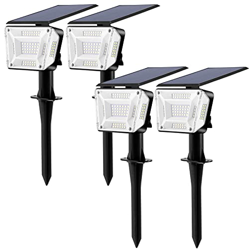 Super Sale ๐ Solar Spot Lights Outdoor, OKYUK 96 LEDs Solar Landscape Spotlights Adjustable, IP65 Waterproof Solar Powered Garden Lights 2-in-1 for Yard Wall Driveway Porch Walkway Pool Patio 4Pack Super Sale ๐ Solar Spot Lights Outdoor, OKYUK 96 LEDs Solar Landscape Spotlights Adjustable, IP65 Waterproof Solar Powered Garden Lights 2-in-1 for Yard Wall Driveway Porch Walkway Pool Patio 4Pack