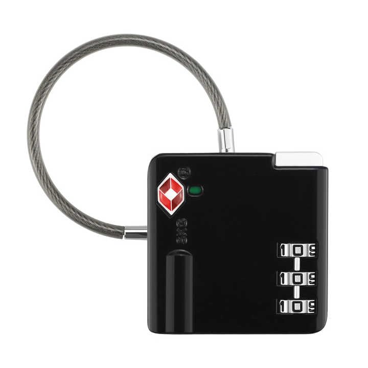 QUIRA 3 Digit String Cable International Password Combination Travel Locks for USA Number Locks Padlock-image-28