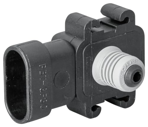 HELLA 6PP 358 152-001 Sensor, boost pressure - 3-pin connector - Bolted