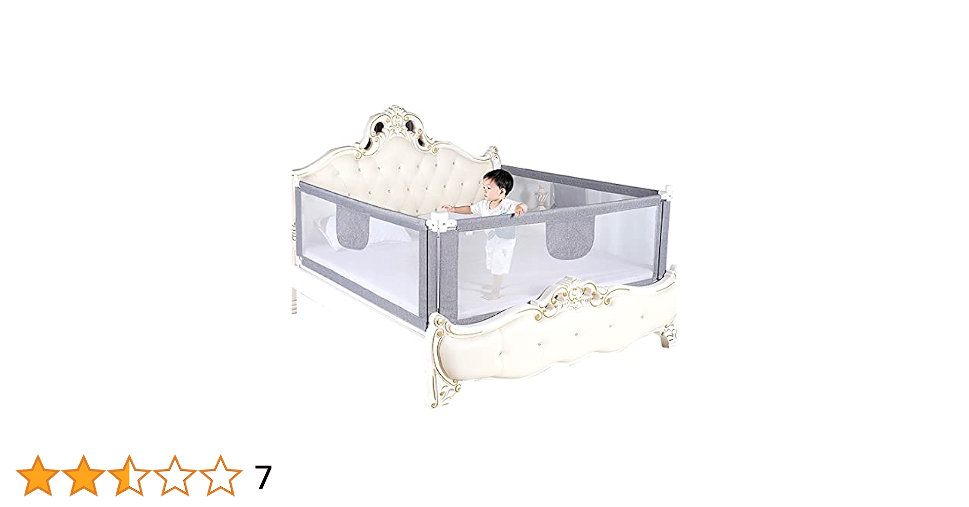 Amazon.co.jp: Ecrisdoo ベッドフェンス ベットガード 無添加