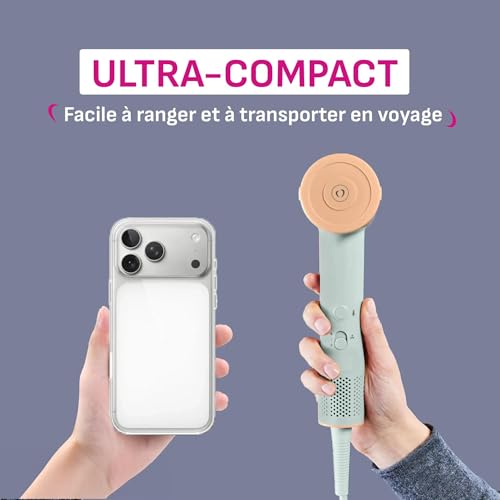 Sèche-cheveux ultra compact Calor Blumia léger pour voyage