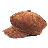 POLYVALENCE SAISONNIÈRE: Idéale pour l'automne et l'hiver, cette casquette gavroche complète parfaitement les tenues décontractées et ajoute une touche d'élégance rétro