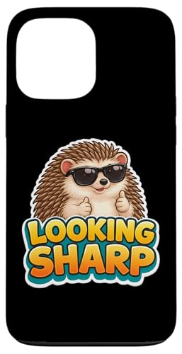 Looking Sharp Quills Hedgehog Owner Erinaceinae �T���O���X �X�}�z�P�[�X iPhone 13 Pro Max �p