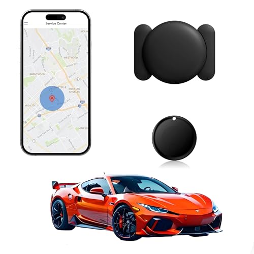 Image of GPS Tracker for Vehicles,Magnetic Waterproof Car Tracker, No Monthly fees, Mini Portable GPS Tracker for Cars, Trucks, Motorcycle, Anti-Theft（iOS Only）