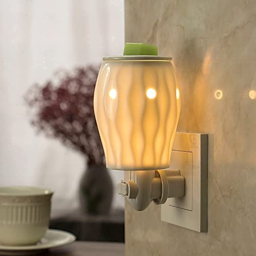 Star Moon Scentsy Plug-In Wax Warmer For Home Fragrance - Wall Outlet Melt Warmer With Removable Dish And Extra Bulb (Brazilian Beauty) #TOP7
