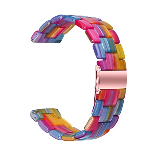 Bracelet de montre en résine 20 mm Garmin Venu 2 SQ Forerunner 245 Vivoactive 3