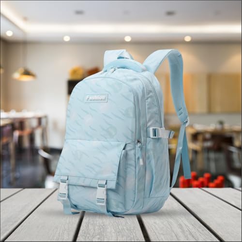 Image of Tinytot 30 Litre Japanese Korean Style School Bag Water-Resistant Laptop & Travel Backpack - Unisex Large 18 Inches Multipurpose Student Backpack for Boys & Girls, Men & Women
