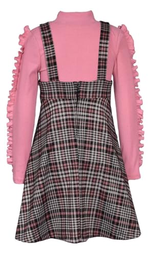 Bonnie Jean Girls 4-16 Textured Top Knit Jumper Dress2