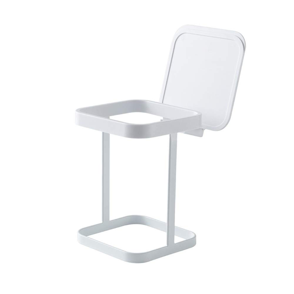 Mülleimer, praktischer Nachttisch, Couchtisch, Schlafzimmer, einfach, niedlich, Mini, kreativ, Heimbüro mit Abdeckung