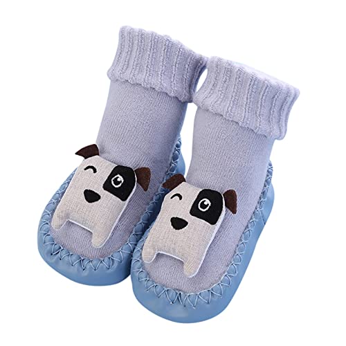 Baby Boys Girls Cute Cartoon Sock Shoes Autumn Winter Warm Shoes Children Toddler Shoes Toddler Slip On Sneakers