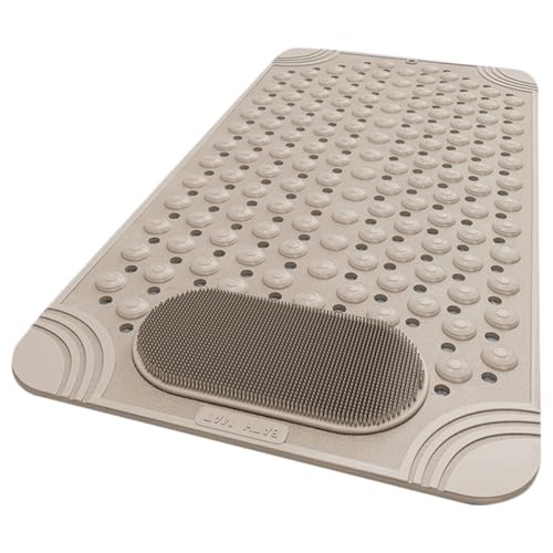 Alfombrilla de baño con ventosas y cojín de masaje de PVC 2