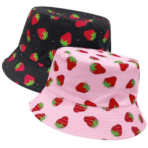 Sombrero Bucket Reversible Unisex Packable para Playa