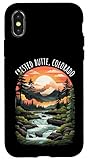 Photo Gallery crested butte colorado usa retro montagna stile retro custodia per iphone x/xs Photo Gallery crested butte colorado usa retro montagna stile retro custodia per iphone x/xs