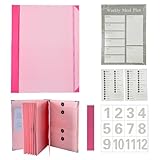 Multipocket-Dokumentenorganizer-Folio erweiterbarer Aktenordner mit Etikettenaufklebern sichere und systematische Aufbewahrung wichtiger Akten Rechnungen Bescheinigungen Nutzung zu Hause in der Schule