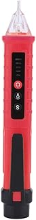 Voltage Test Pen, 802 High Accuracy Test Pencil Electric Voltage Detector Tester Pen 48-1000V/12-1000V LED Lighting Electricity Detect Pen Electrical Test Equipment for Line Detection(Red)