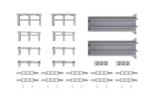 N Double Track Incline Basic Pier Set pour modélisme ferroviaire japonais