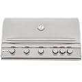 Blaze LTE 40-Inch 5-Burner Built-in Natural Gas Grill with Rear Infrared Burner & Grill Lights - BLZ-5LTE-NG